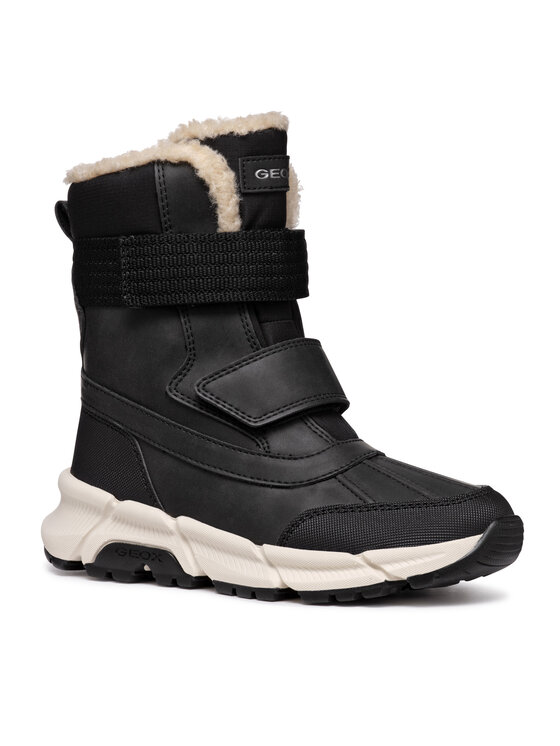 Geox Geox Μπότες Χιονιού J Flexyper Plus Boy J46LCF 0MEFU C9999 M Μαύρο