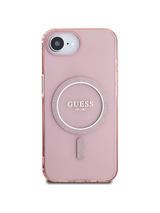 Guess Guess Etui na telefon Apple iPhone 16e Różowy