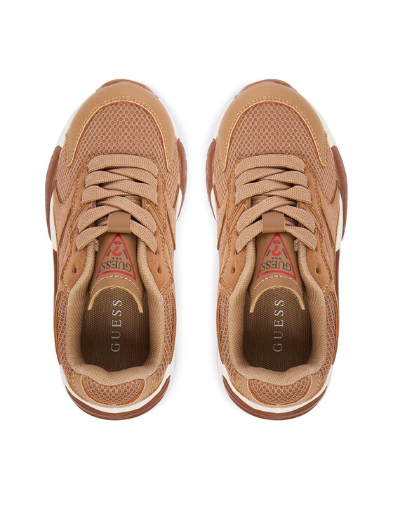 Guess Guess Sneakersy K5BZ49 L0870 Hnědá