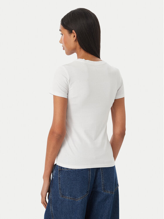 Levi's® Levi's T-Shirt Perfect V-Neck Tee 85341-0002 Λευκό Regular Fit