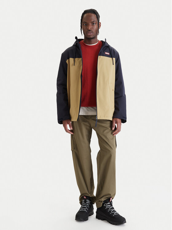 Hunter Hunter Μπουφάν μεταβατικό Originals HARM0006261 Σκούρο μπλε Regular Fit