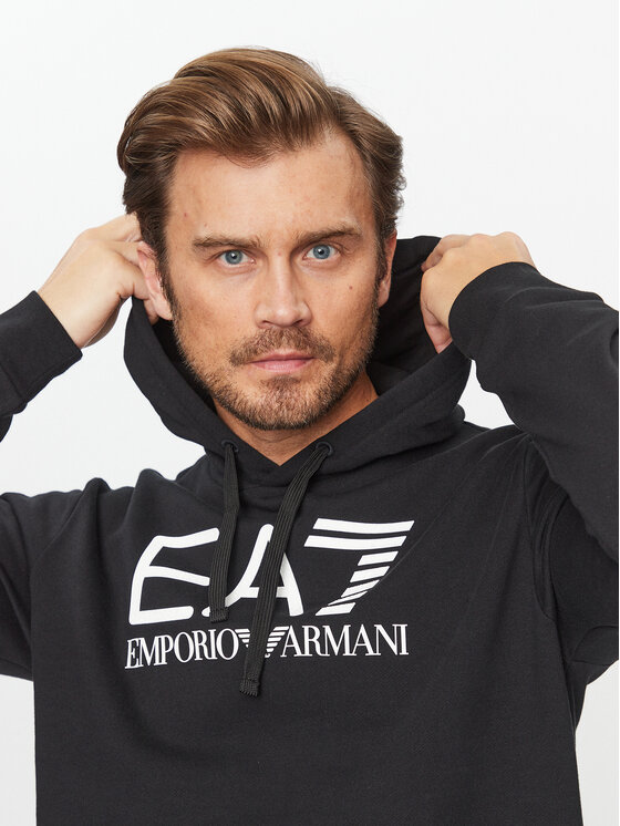 EA7 Emporio Armani EA7 Emporio Armani Majica dugih rukava 6RPM17 PJSLZ 1200 Crna Regular Fit