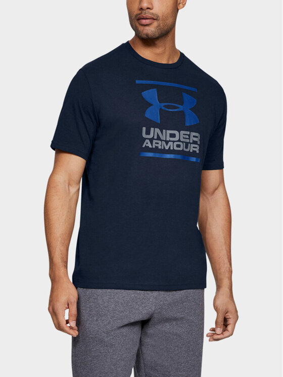 Under Armour Under Armour T-Shirt Under Armour GL Foundation SS Tee Granatowy Regular Fit