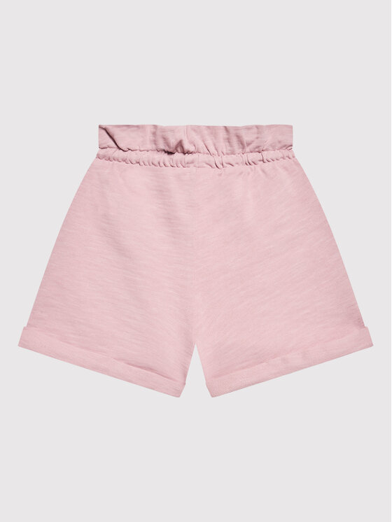 United Colors Of Benetton United Colors Of Benetton Šortky z materiálu 3BGUC900C Růžová Regular Fit