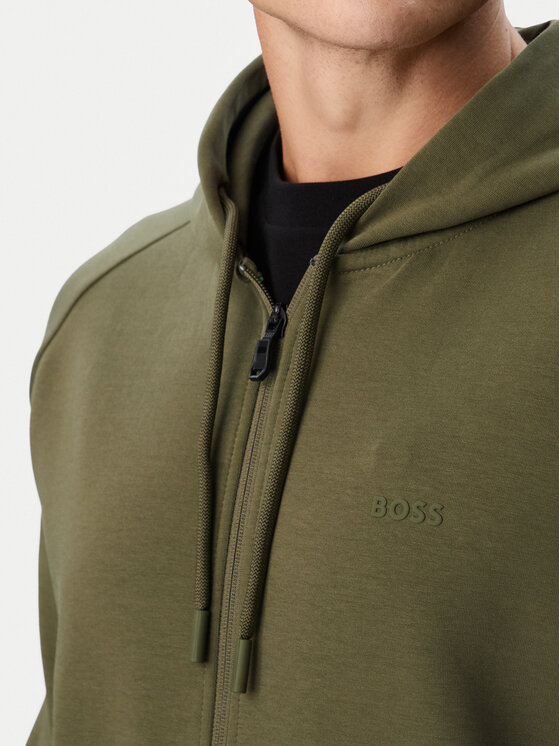 BOSS BOSS Суитшърт Saggy 50565305 Каки Regular Fit
