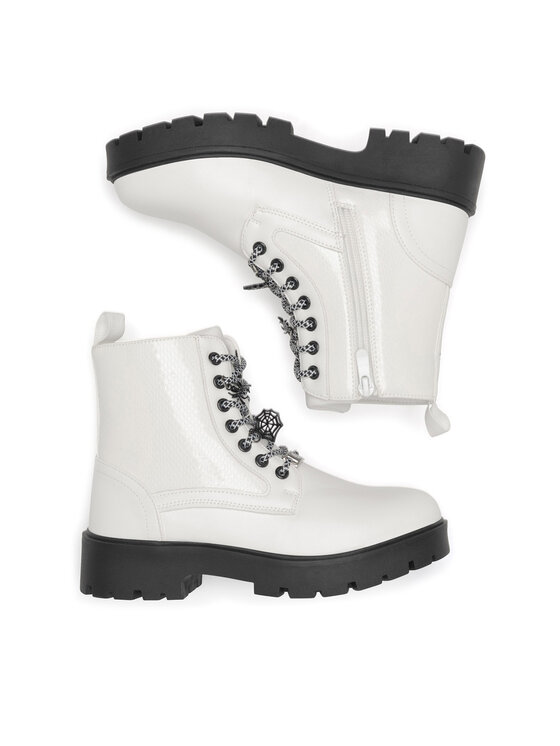 BEETLEJUICE BEETLEJUICE Schnürschuhe CM-AW24-319WBBJ Weiß
