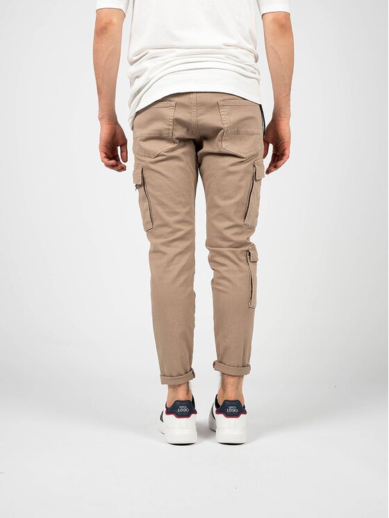 Xagon Xagon Spodnie materiałowe P2303 2CR 4013 Beżowy Skinny Fit