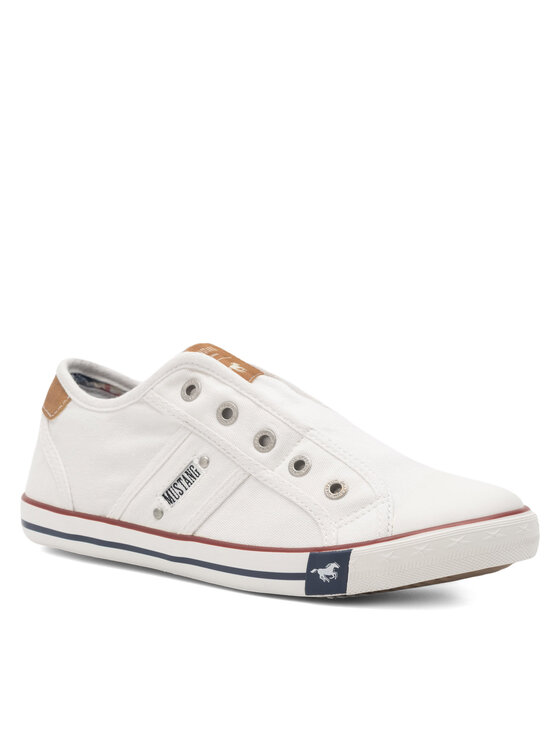 Mustang Mustang Sneakers aus Stoff 1099-409 Weiß