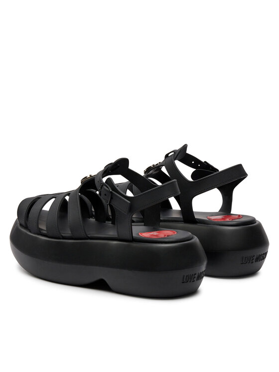LOVE MOSCHINO LOVE MOSCHINO Sandalen JA16247I0II38000 Schwarz