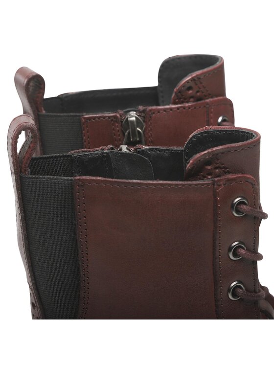 Geox Geox Trapper stila apavi D Bleyze D D26QDD 00043 C7005 Bordo
