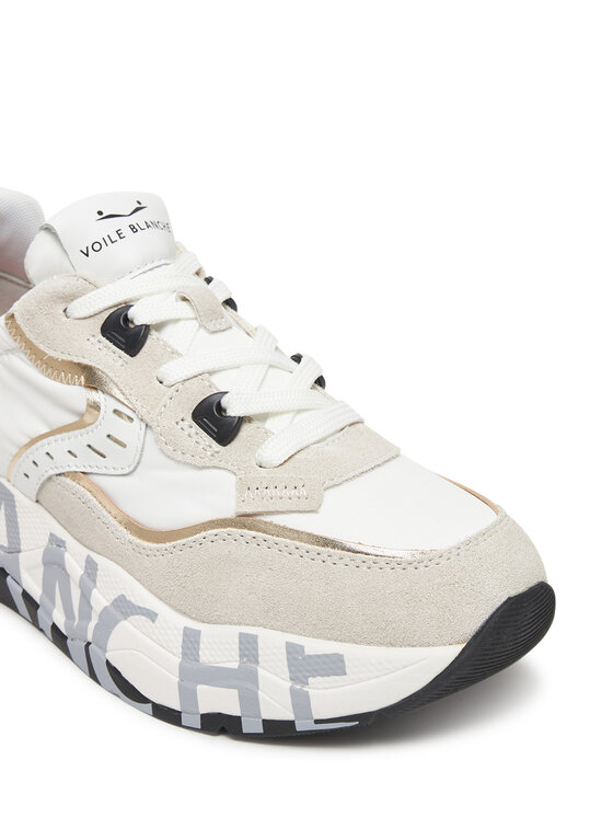 Voile Blanche Voile Blanche Sneakersy Club105 0012017475.08.1N03 Biały