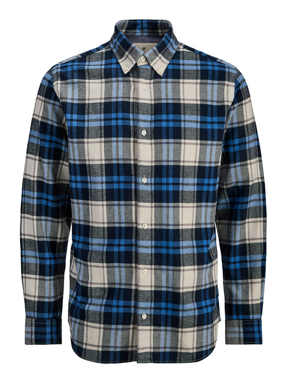 Jack & Jones Jack & Jones Koszula Blubarkley 12286224 Granatowy Regular Fit