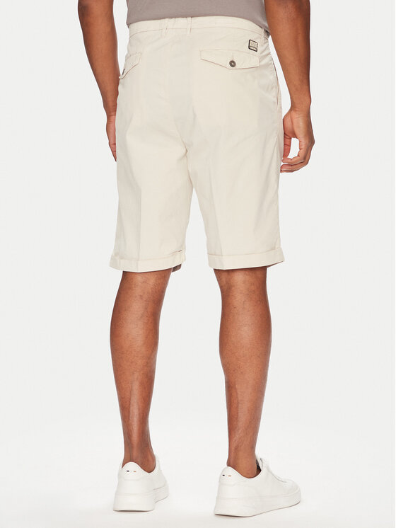 Guess Guess Medžiaginiai šortai M5GD26 WH4GA Smėlio Regular Fit