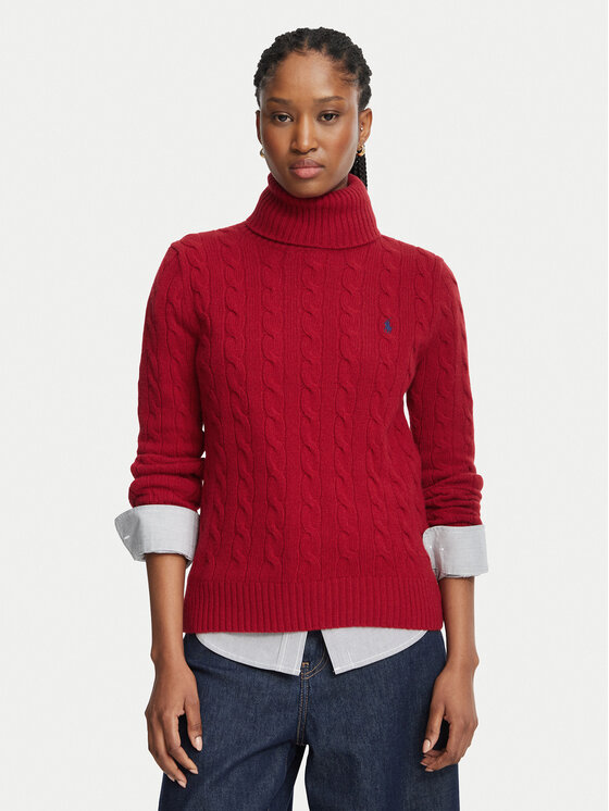 Polo Ralph Lauren Garbó 211888686503 Bordó Regular Fit
