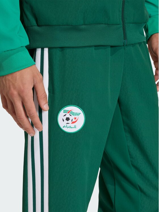 adidas adidas Spodnie materiałowe Algeria 26 Presentation Zielony Regular Fit