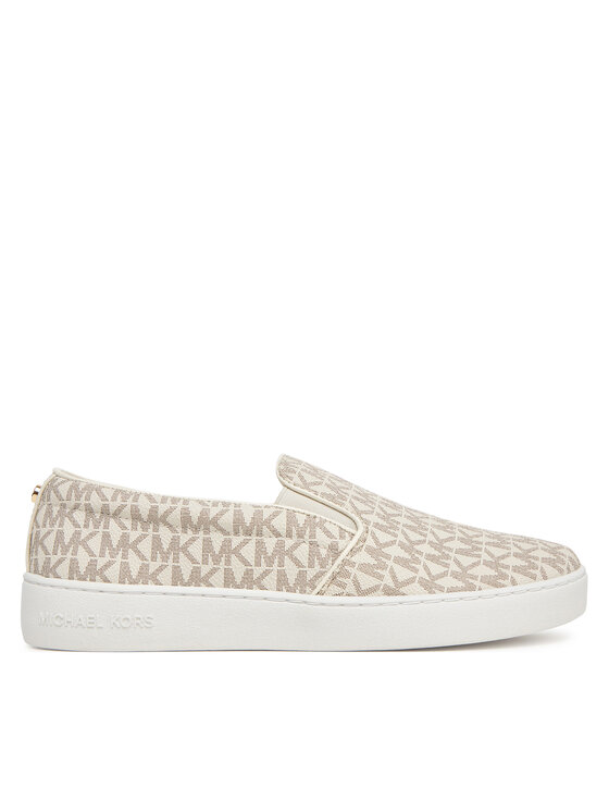Teniși MICHAEL Michael Kors Keaton Slip On 43F7KTFP1B Bej