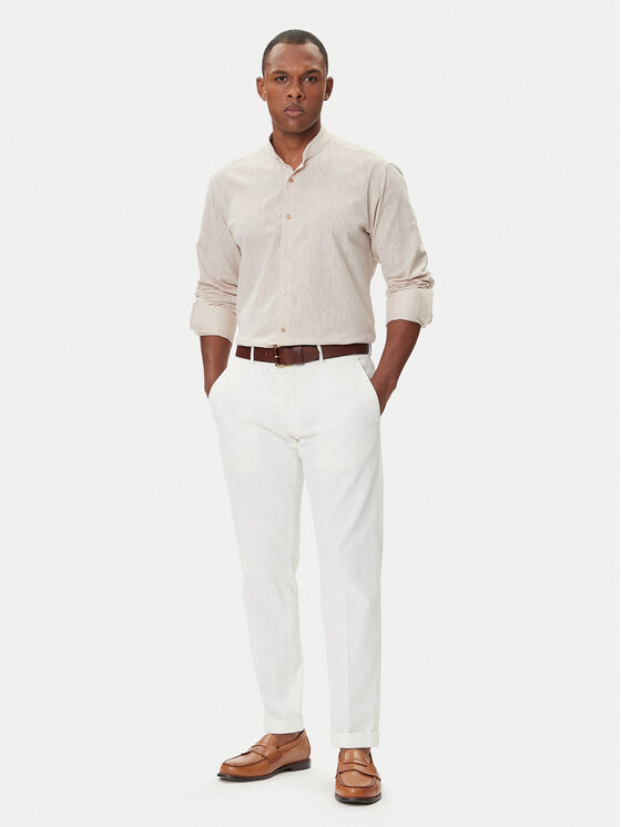 KARL LAGERFELD KARL LAGERFELD Särk 605035 552627 Beež Regular Fit