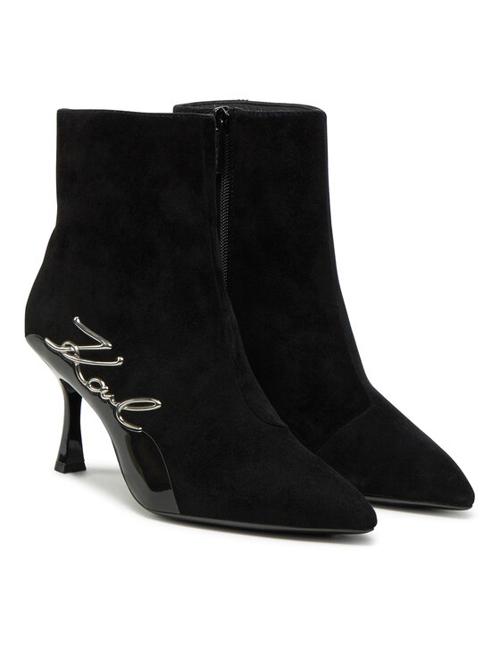 KARL LAGERFELD KARL LAGERFELD Botki KL32744 Czarny