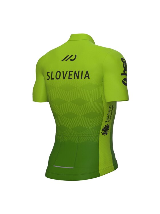 Alé Cycling Alé Cycling Koszula Prime Federazione Slovena Zielony Fitted Fit