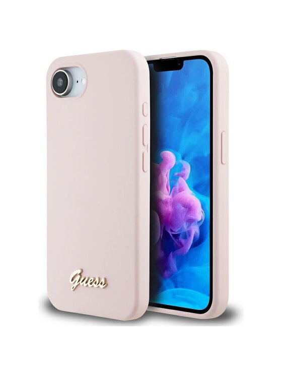 Guess Guess Etui na telefon Apple iPhone 16e Różowy