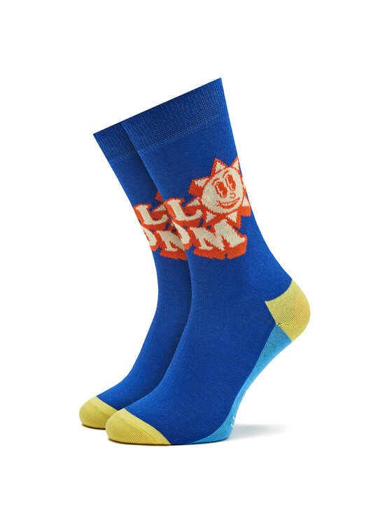 Șosete Lungi de Damă Happy Socks P000500 Bleumarin
