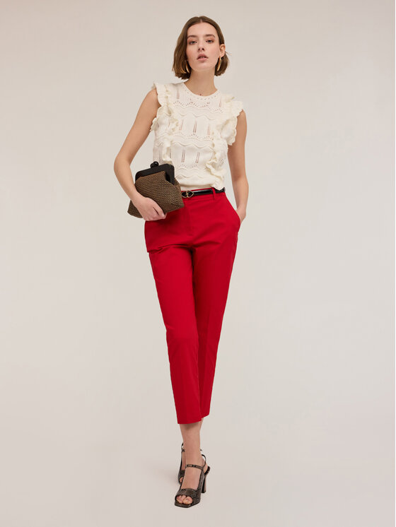 Motivi Motivi Maglione G366W003413N011 Bianco Regular Fit