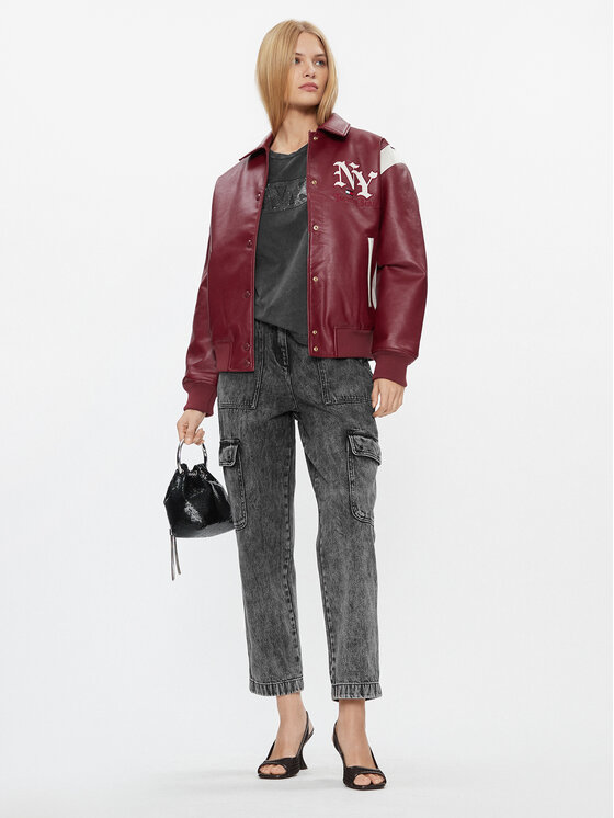 MICHAEL Michael Kors MICHAEL Michael Kors Τζιν MH330JHBB6 Γκρι Straight Leg