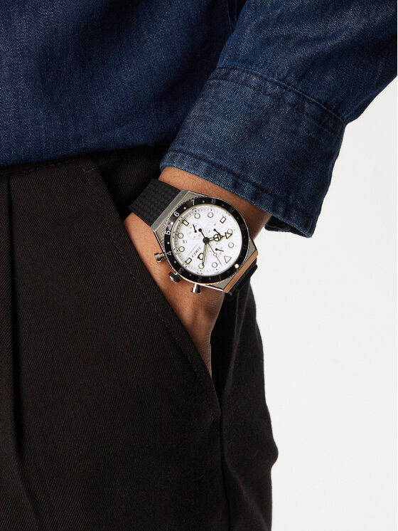 Timex Timex Часовник TW2V70100 Черен