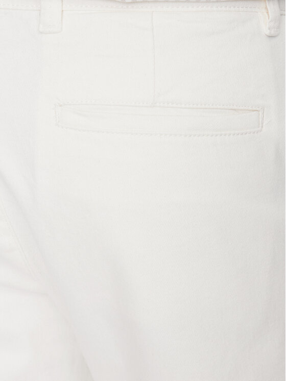 Casual Friday Casual Friday Текстилни панталони 20504628 Екрю Regular Fit