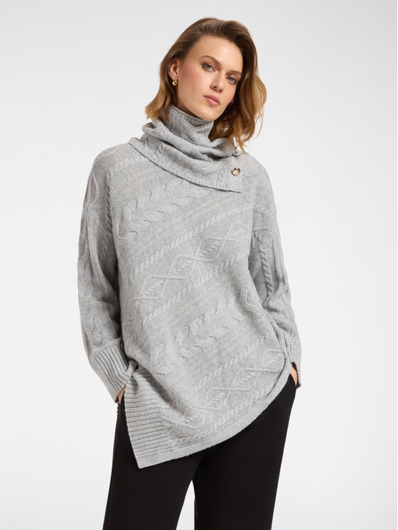 Elena Mirò Elena Mirò Maglione M421Z000549N003 Grigio Regular Fit
