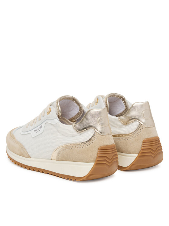 TWINSET TWINSET Sneakersy 252TCP028 Bílá