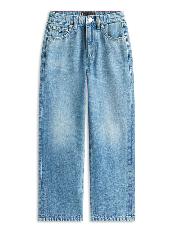 Tommy Hilfiger Tommy Hilfiger Traperice KB0KB10401 Plava Relaxed Fit