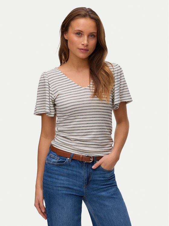 Vero Moda Vero Moda Majica Gina 10325611 Bež Regular Fit