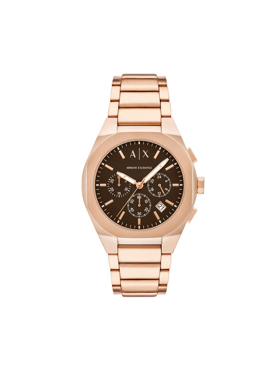 Armani Exchange Zegarek Sync AX4188 Złoty