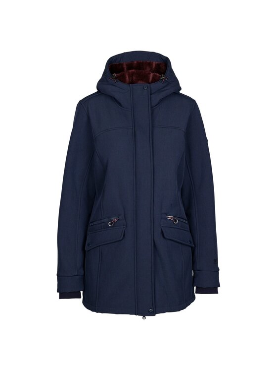 Trespass Trespass Kurtka softshell Anza Granatowy Long Fit