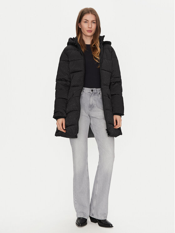 Guess Guess Winterjacke Seline W4BL58 WGL72 Schwarz Regular Fit