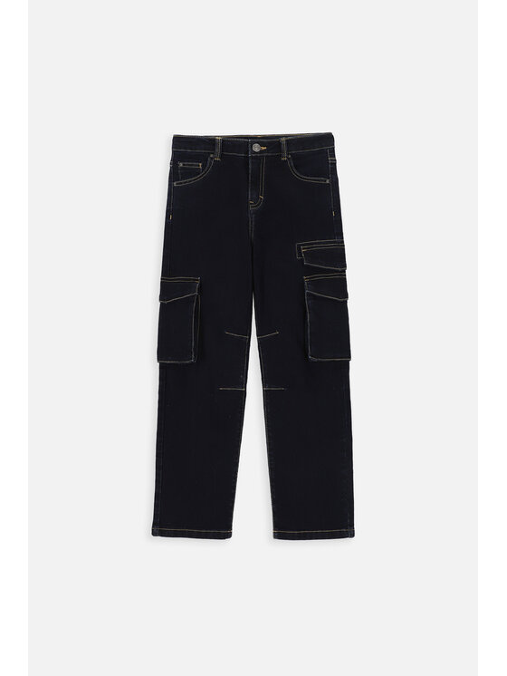 Coccodrillo Coccodrillo Jeansy WC4123105JCB-015 Granatowy Slim Leg