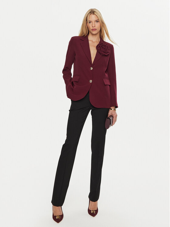 Maryley Maryley Giacca da abito 24IB202/43GI Bordeaux Regular Fit