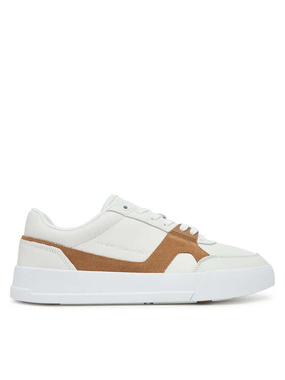 Sneakers Tommy Hilfiger Th Court Craft FM0FM05551 Écru