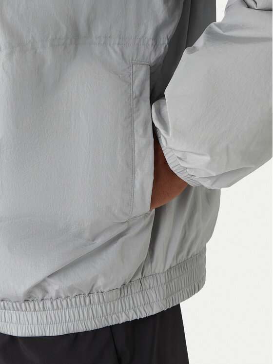 adidas adidas Demisezoninė striukė Moon Boot JM8923 Pilka Loose Fit