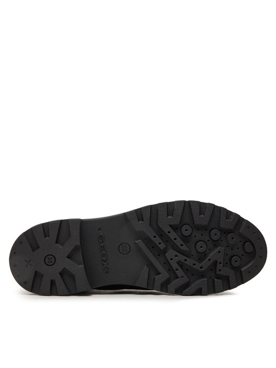 Geox Geox Ботуши Jr Casey J9420G 0BCEW C9B8W S Черен