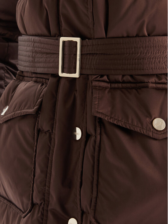 Liu Jo Liu Jo Geacă din puf MF5011 T017A Maro Regular Fit