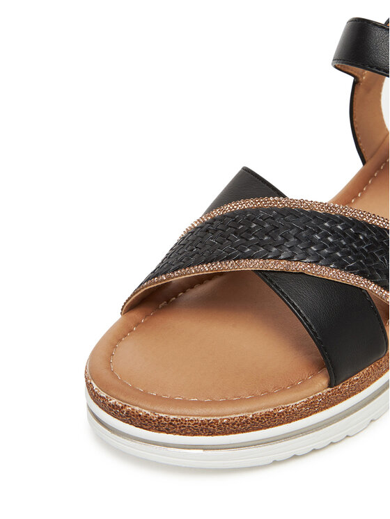 Clara Barson Clara Barson Sandalen WS2506-05 Schwarz