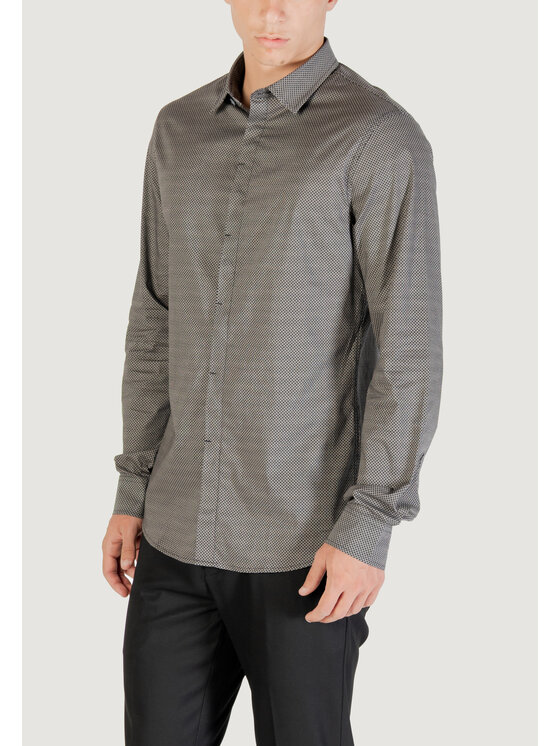 Armani Exchange Armani Exchange Camicia XM000625 AF13184 Blu To Fit