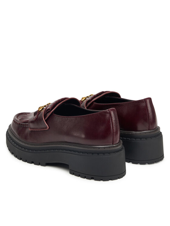 Nokwol Nokwol Loafersy Perry Bordowy