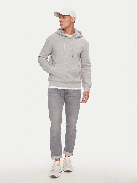 Guess Jeans Guess Jeans Суитшърт M4YQ22 K9V31 Сив Regular Fit