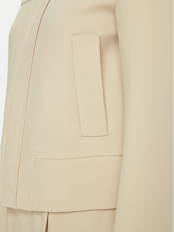 Patrizia Pepe Patrizia Pepe Marynarka 8O0171/A545-B814 Beżowy Regular Fit