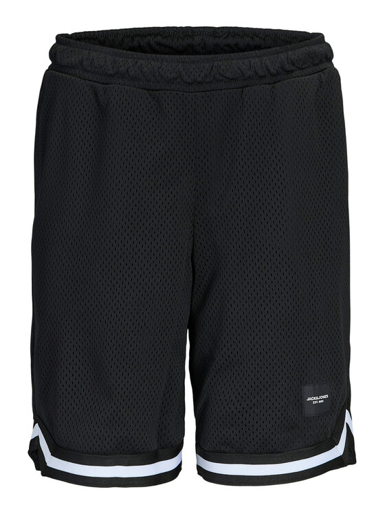 Jack & Jones Junior Jack & Jones Junior Szorty sportowe Karl 12278621 Czarny Relaxed Fit