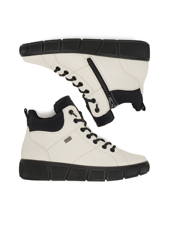 Remonte Remonte Schnürschuhe D1T76-80 Weiß
