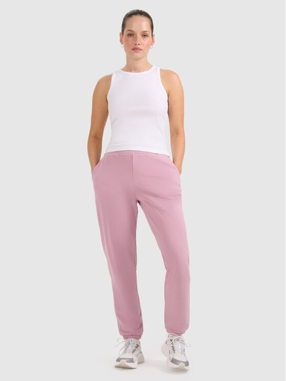 4F 4F Completo felpa, body e pantalone tuta 4FRAW25TTROF1613-56S Rosa Regular Fit